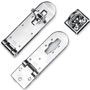 Stainless Steel Swivel Eye Hasp and Staple